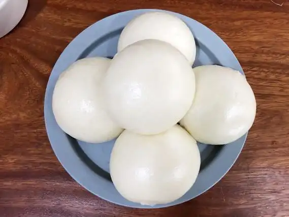 卷卷绿_做的水光肌白面馒头 一次醒发快速版本 无任何添加剂