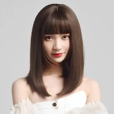 公主切女日系lolita长发内扣假发好评好店