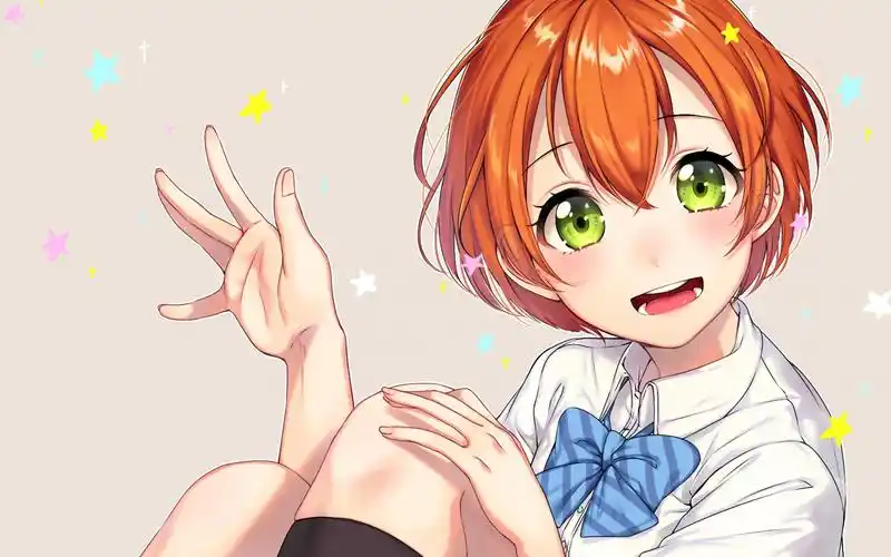 lovelive凛喵星空凛动漫电脑壁纸