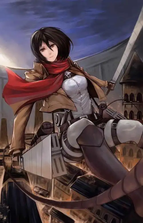 「进击的巨人」『进撃の巨人』三笠阿克曼