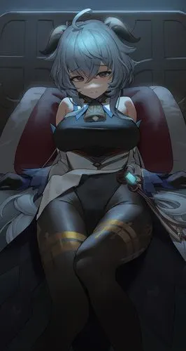 原神甘雨同人壁纸