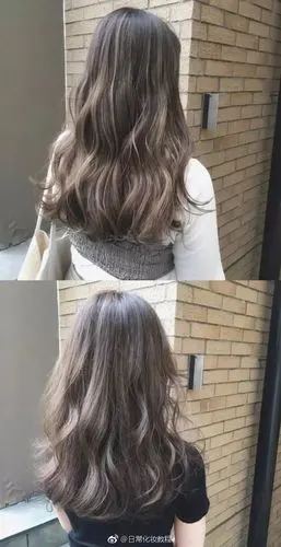 简单显气质的自然大卷长发发型就是这样简单有气质