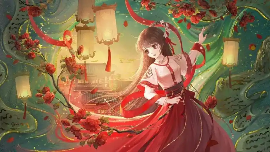 花小楼10月壁纸来了