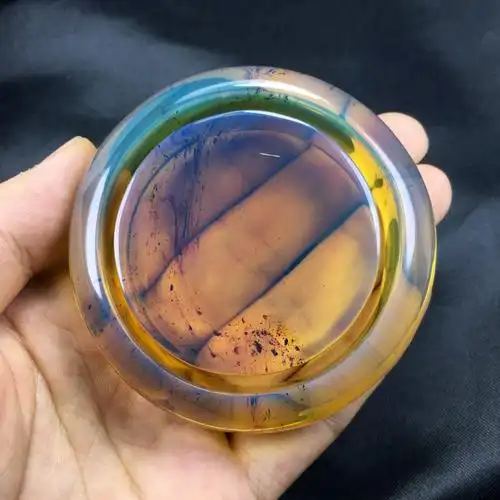 多米尼加蓝珀手镯