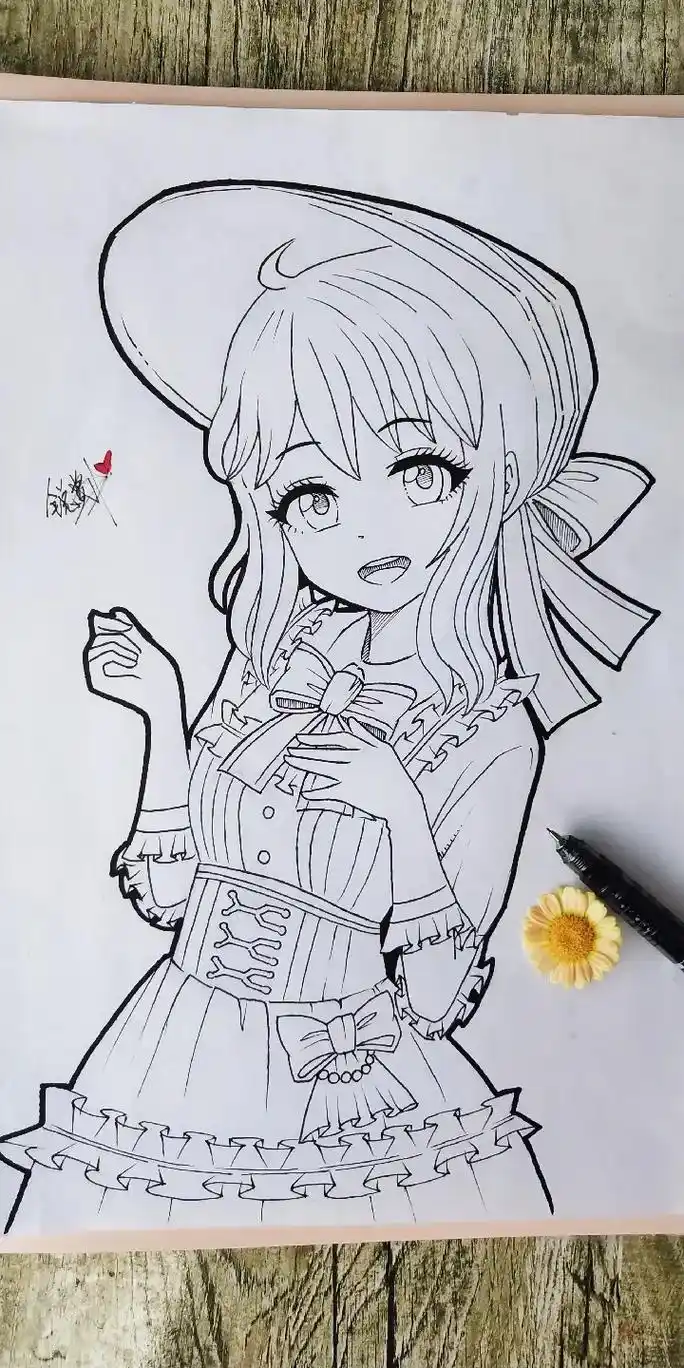 漫画手稿#画画 #手绘 #第五人格@抖音小助手 @dou 小 - 抖音