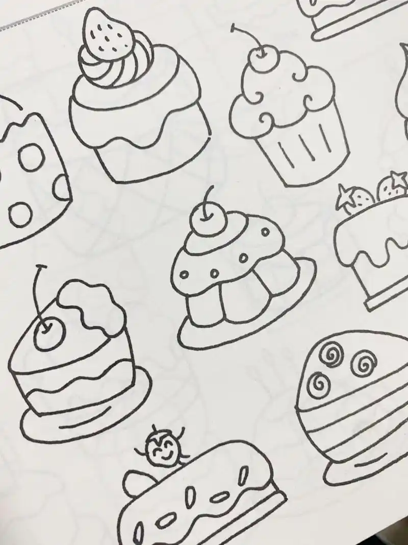 超可爱简笔画～一年级小学生你学会了吗?