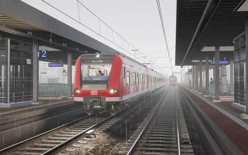 模拟火车世界2 科隆亚琛高速铁路(22)s12锡根站到赫伦站