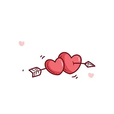 粉色爱心可爱爱情心形520情人节png素材520情人节表白元素