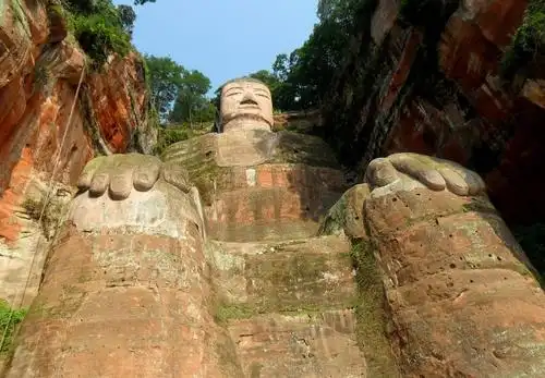 乐山大佛正面图片