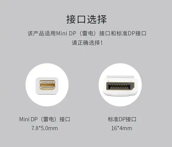迷你dp公对dp公连接线dpdisplayport线电视显示器高清线