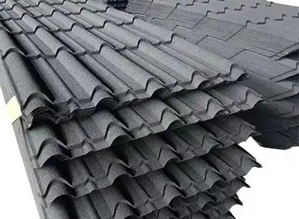 兴 平彩石金属瓦