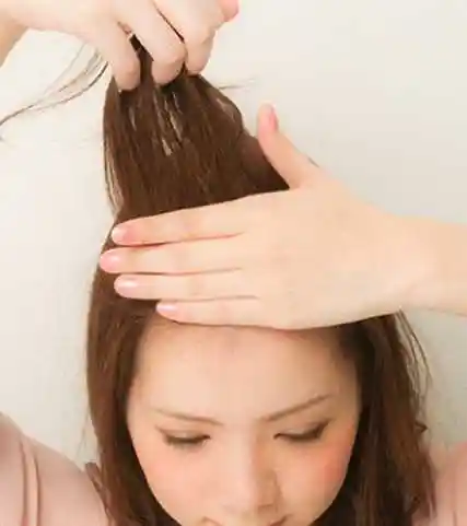 甜美的刘海扎发新潮,时尚