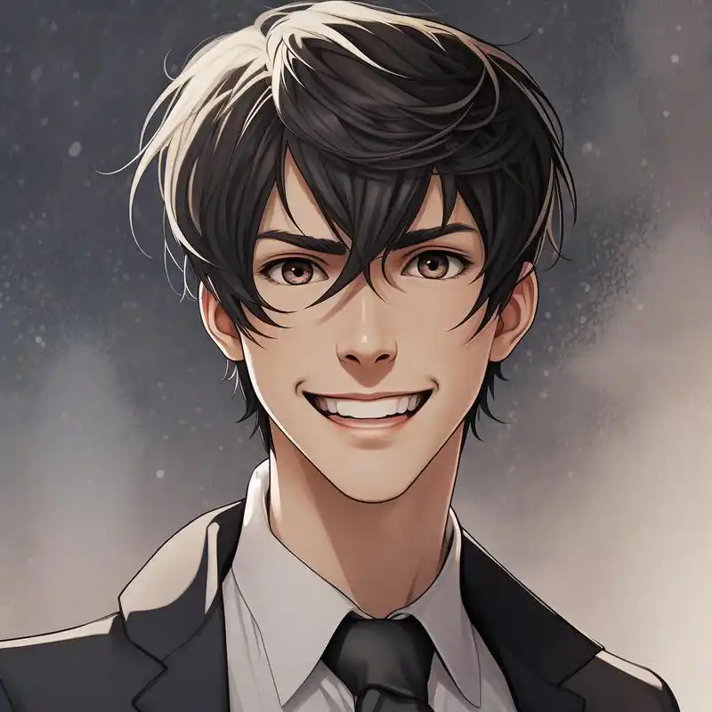 霸道总裁头像92眼神凌厉,气场全开!