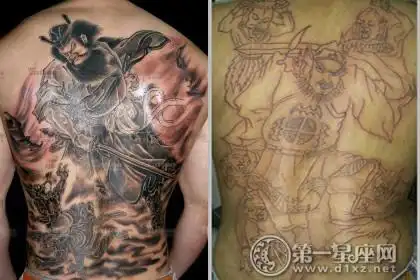 五鬼运财纹身图案大全,纹的人需要勇气