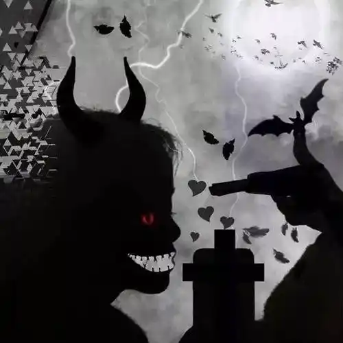 暗黑系头像,黑色系列头像,酷帅