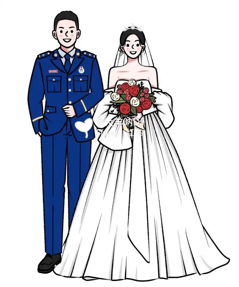 军装婚纱照合集来啦 军人们真的很可可爱爱军嫂们真的是太美丽啦