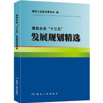 煤炭企业"十三五"发展规划精选 煤炭工业技术委员会 煤炭工业出版社