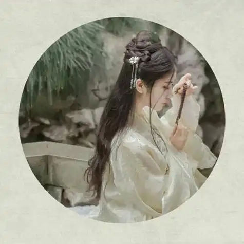 微信女生背影伤感仙气美女头像图片