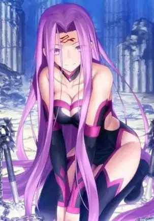 美杜莎简介_头像图片-《fate》人物 - 白鸟acg