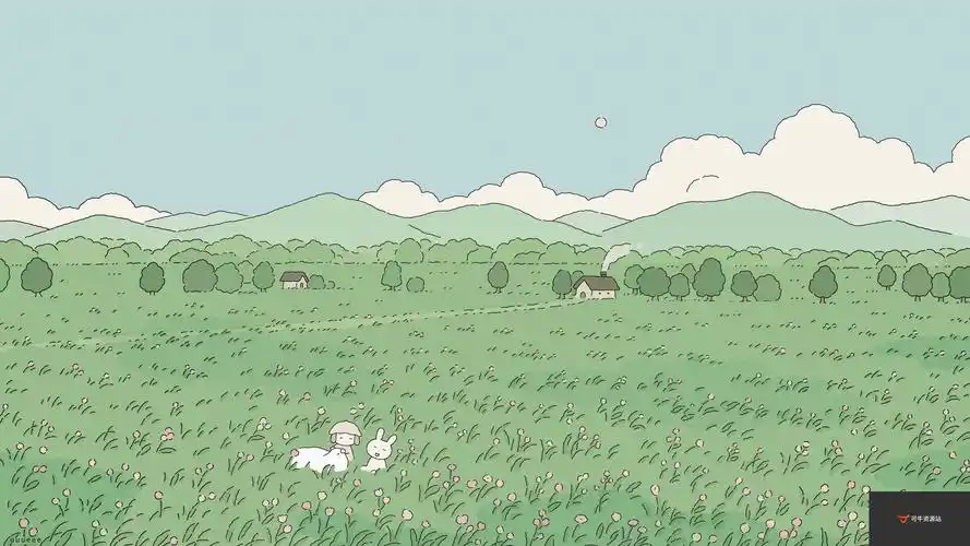 高清动漫电脑桌面壁纸,太喜欢护眼绿了