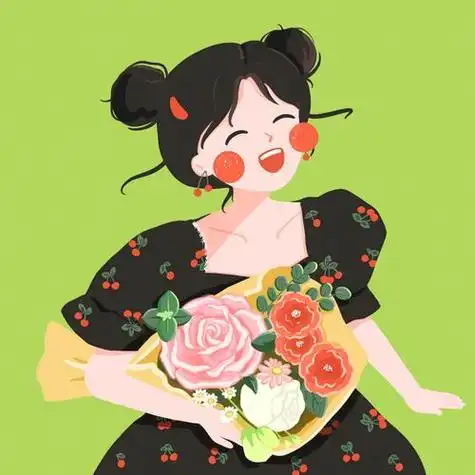 插画人物唯美头像可爱 可爱头像图片大全 -【爱个性】