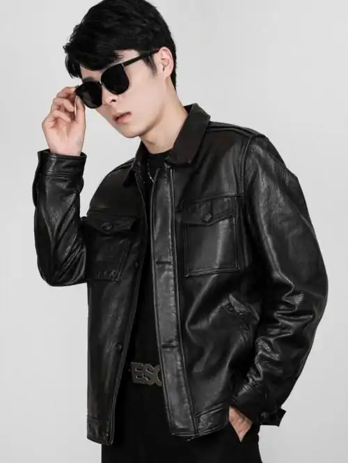 男士穿搭男生们秋天必备的优质皮衣分享一