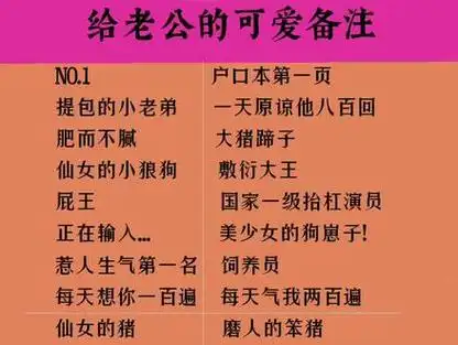 情侣备注 #恋爱210600:10@毕兹卡阿妹很特别的昵称备注,给男朋友安排