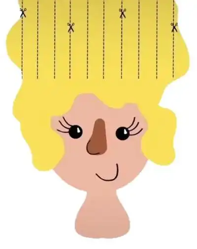 幼儿专注力练习#幼儿园剪纸#我是小小理发师 #礼貌拿走 # - 抖音