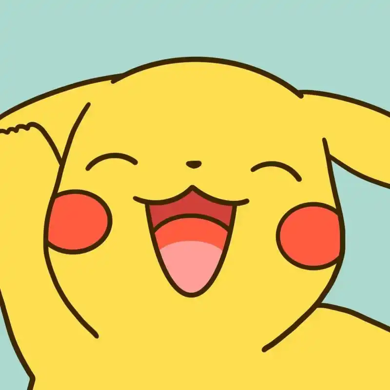 皮卡丘可爱头像系列