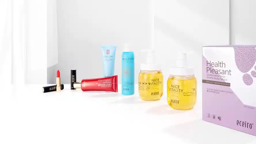 护肤品彩妆活动混搭套餐产品组合摄影丨悬浮创意摆拍