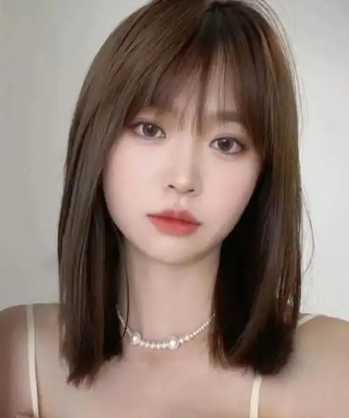 瓜子脸适合什么样的发型?瓜子脸一定要看看-图1