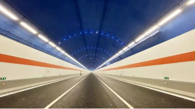 又一隧道地标三思点亮万里黄河第一隧