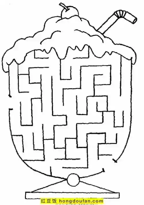 8张3到6岁孩子们喜欢的简单迷宫游戏图片免费下载