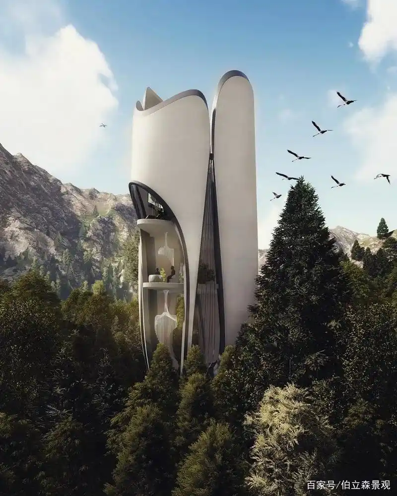 曲线的魅力|超前创意概念建筑设计大赏