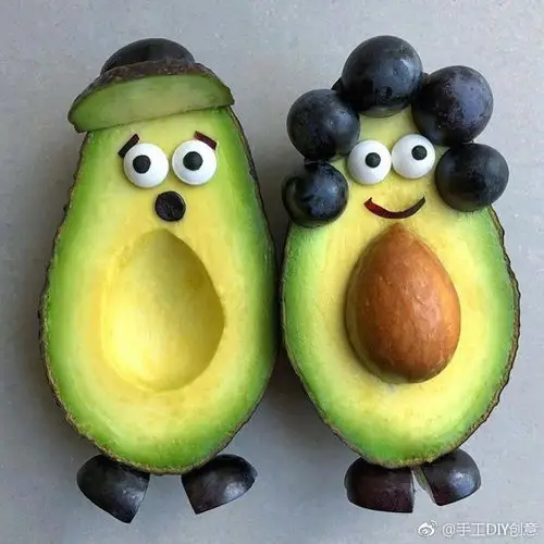 卡通水果动物,萌翻了