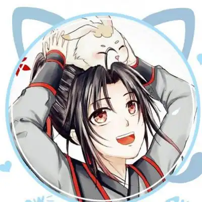 魔道祖师q版萌图头像 魏无羡蓝忘机 - qq动漫头像 - 520个性网