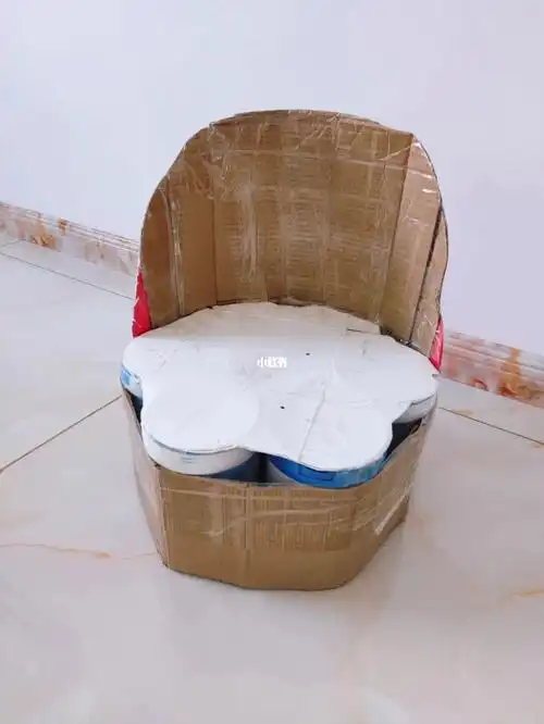 奶粉罐制作小沙发