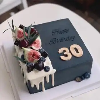 冠皇派男士生日蛋糕送男友老公爸爸个性创意定制重庆上海南京全国同城