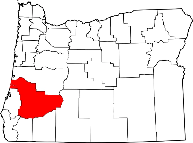 file:map of oregon highlighting douglas county.svg