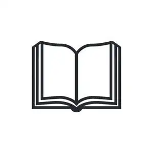 书籍图标矢量固体插图象形文字隔离在白色上. 图书标志照片