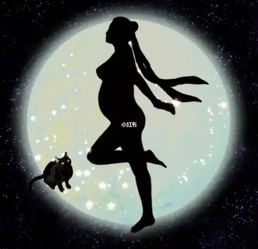 拥有美少女战士孕妇照啦