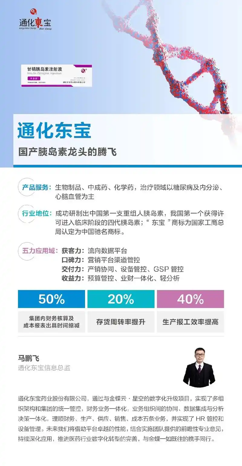 通化东宝《药业》行业解决方案.