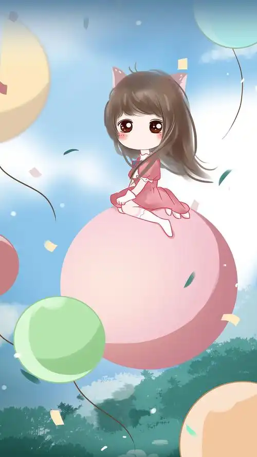 软萌可爱卡通主题套图手机壁纸