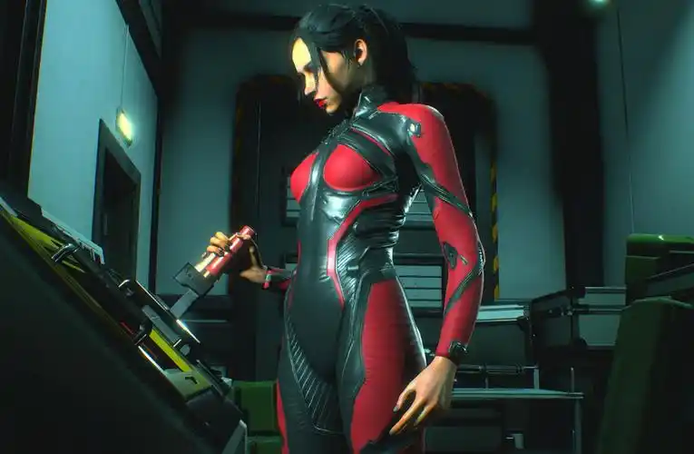 生化危机2重制版克莱尔赛博朋克性感紧身衣mod