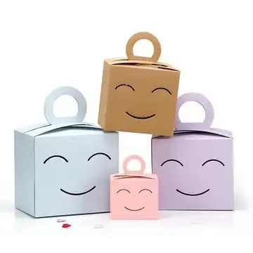 定制卡通可爱礼品盒创意动物头像糖果玩具食品蛋糕包装盒定做