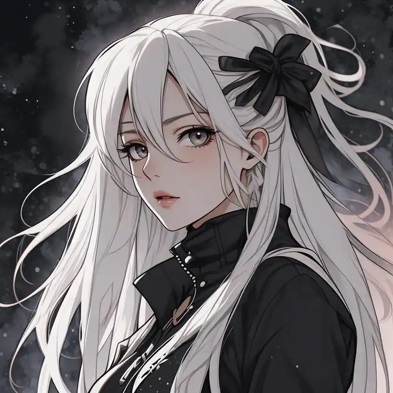 动漫世界里的冷酷女生,她们的眼神里藏着故事,每一个头像都有一段独特