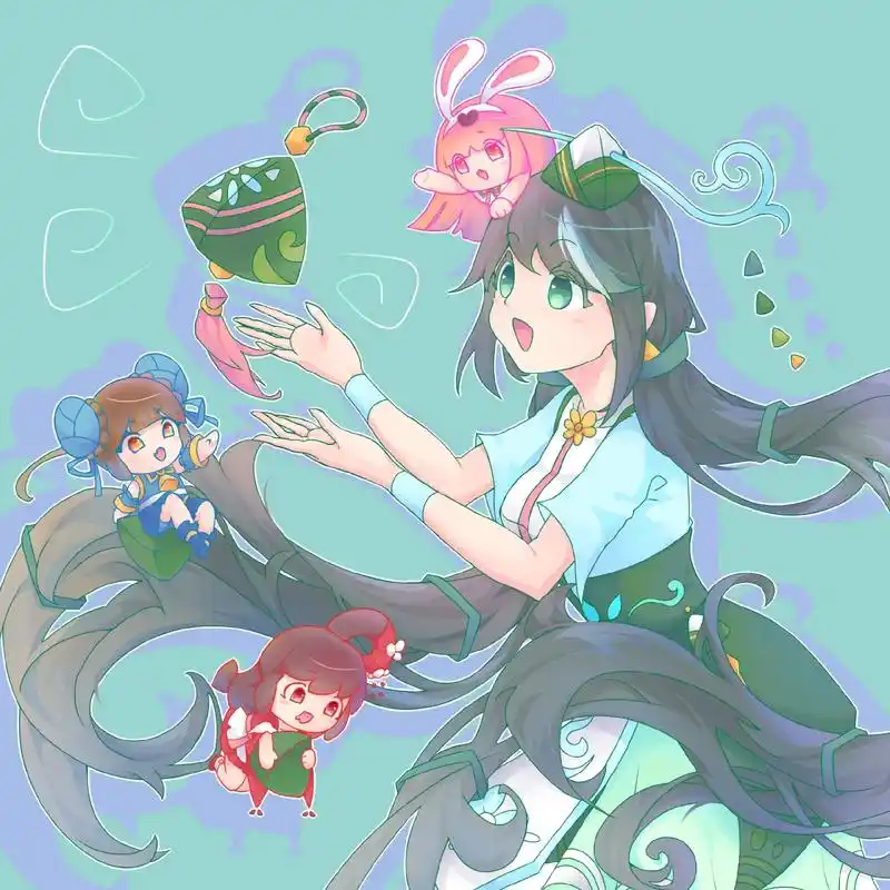 熊猫绘画 #指绘 #迷你世界 璎落兔美美月无双花小楼 - 抖音