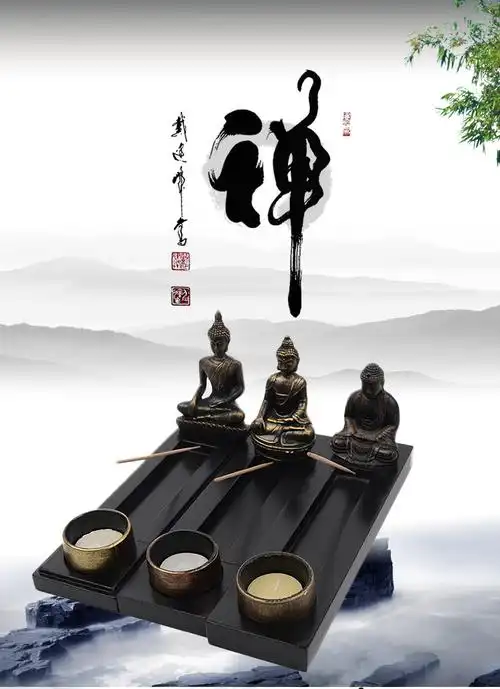 泰式佛教佛像佛禅佛意摆件东南亚酒店客厅家居艺术装饰工艺品