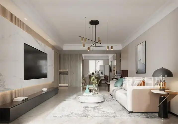 双利城央府 126㎡ 现代风格装修效果图