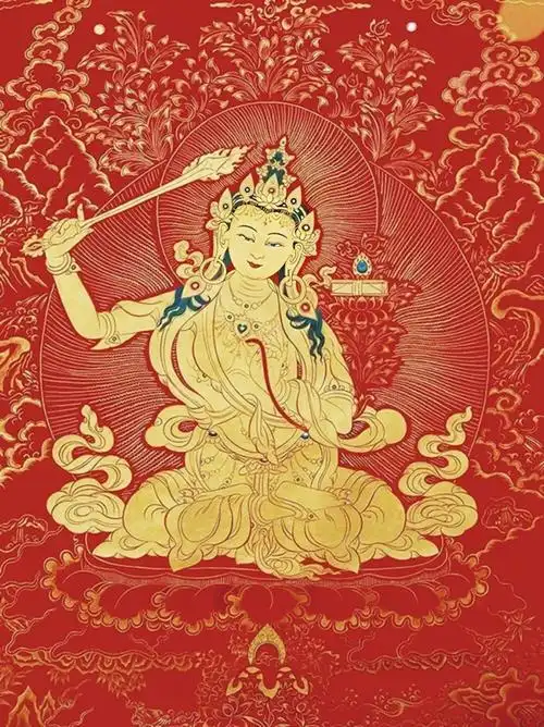 文殊师利菩萨 - 堆糖,美图壁纸兴趣社区